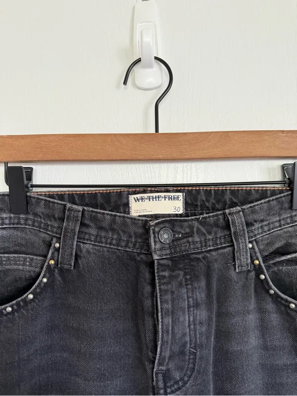 Free People Cooper Studded Boyfriend Jeans - Image 4