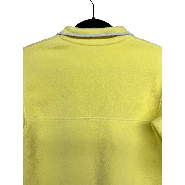 Patagonia Lightweight Synchilla Snap-T‎ Fleece Pullover Yellow Women’s Medium - Image 4
