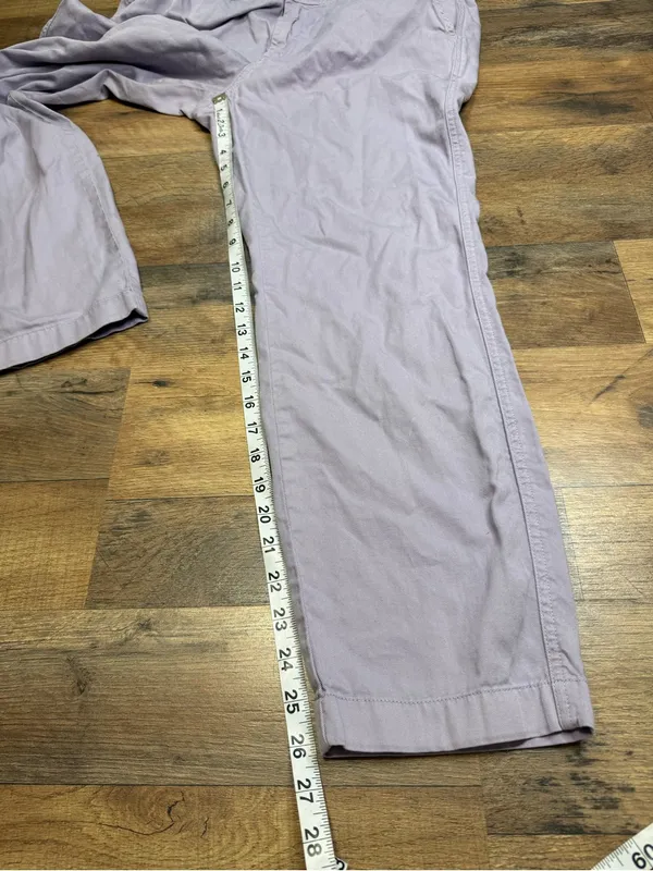 J. Crew Light Mauve Chino Pants size 10 - Image 3