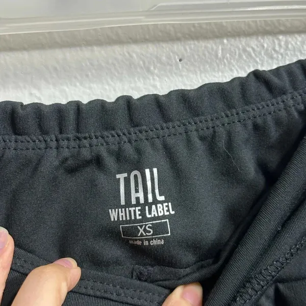 Tail White Label Skort Skirt XS‎ Black Athletic Activewear Gym Tennis Workout - Image 4