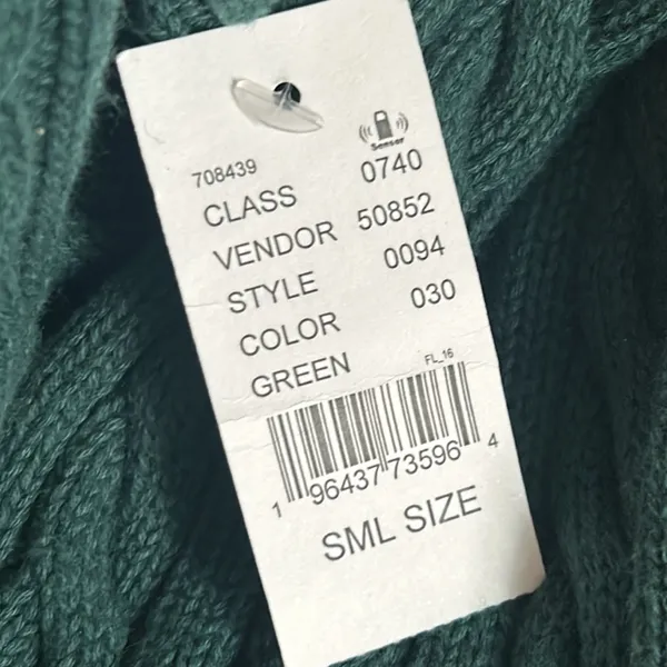 New PacSun Women’s LA Hearts Mini Cable Stitch Knit Zip Up Hoodie Sweater - Image 8