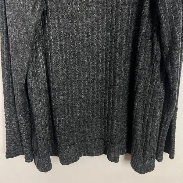 Women's Pullover Ribbed V-Neck Sweater Size XL - Image 3