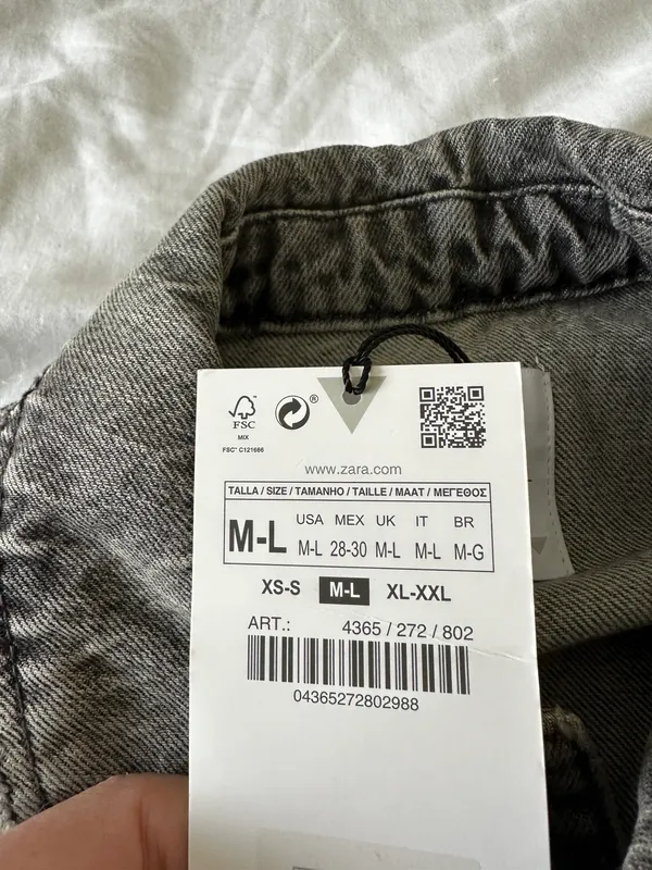NWT  OVERSIZED MULTI-POSITIONAL JACKETSize M-L - Image 8