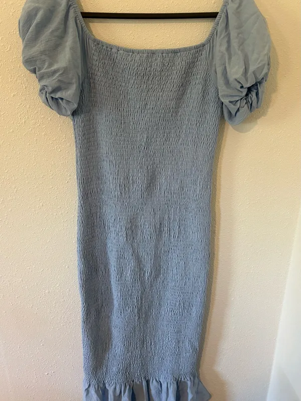 Baltic Born Alana Smocked Midi Cotton Dress - Image 2