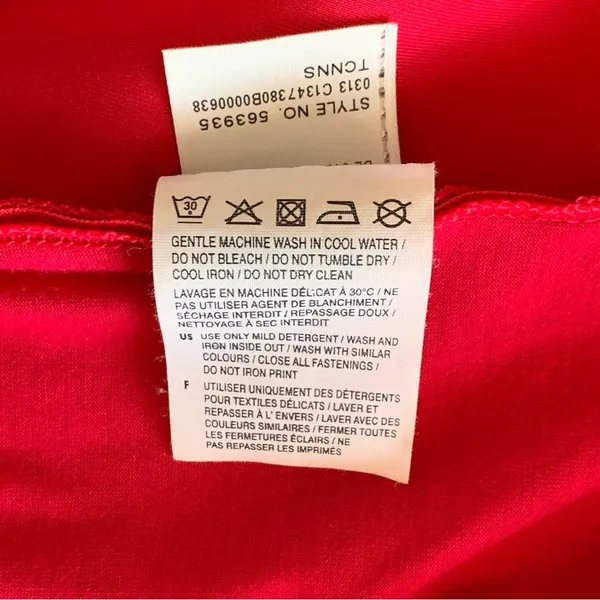 PUMA Womens Track Jacket L Red DryCELL Full Zip Running Workout Athletic - Image 11