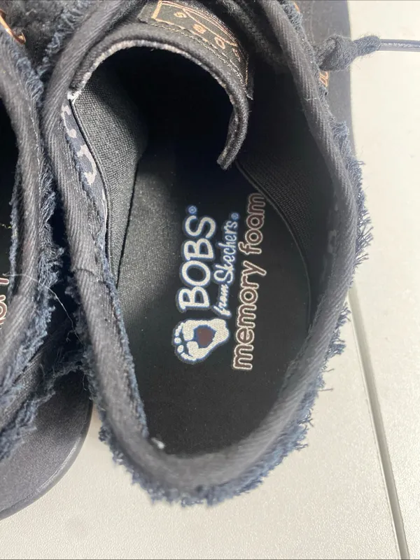 Skechers BOBS B Cute Women's Black Sneakers, Size 6 US, New Without Box - Image 15