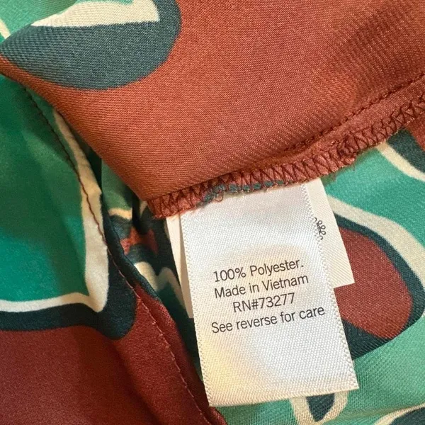 S39. Nine West multicoloured floral blouse Size XS - Image 4