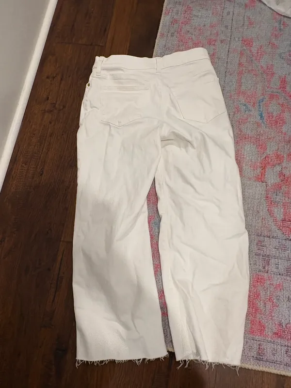 J. Crew white jeans - Image 3