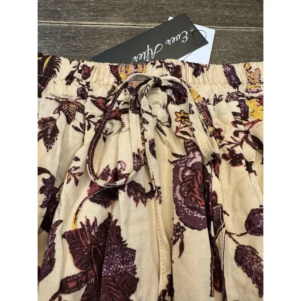 Eveafter Mini Swing Collection Selena Skirt Size Medium Floral‎ Pull On Ruffle - Image 4