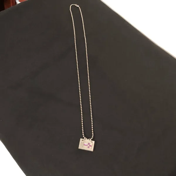 Jeremiah 29:11 Book Necklace Silver - Image 4