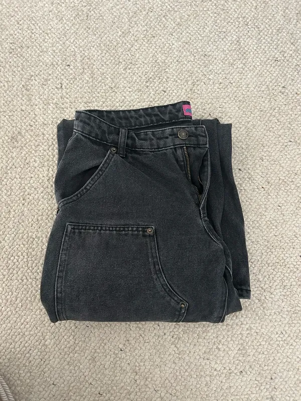 Edikted Carpenter Ayla Low-Rise Jeans - Image 3