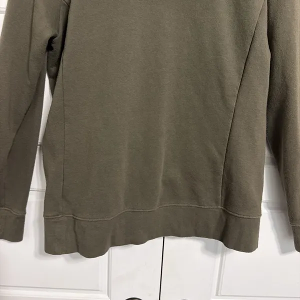 The North Face Womens Olive Green‎ Vertical Logo Pullover Hoodie L NF0A3NVX SP19 - Image 12