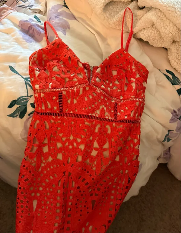 Just Me Lace Dress  - Image 2