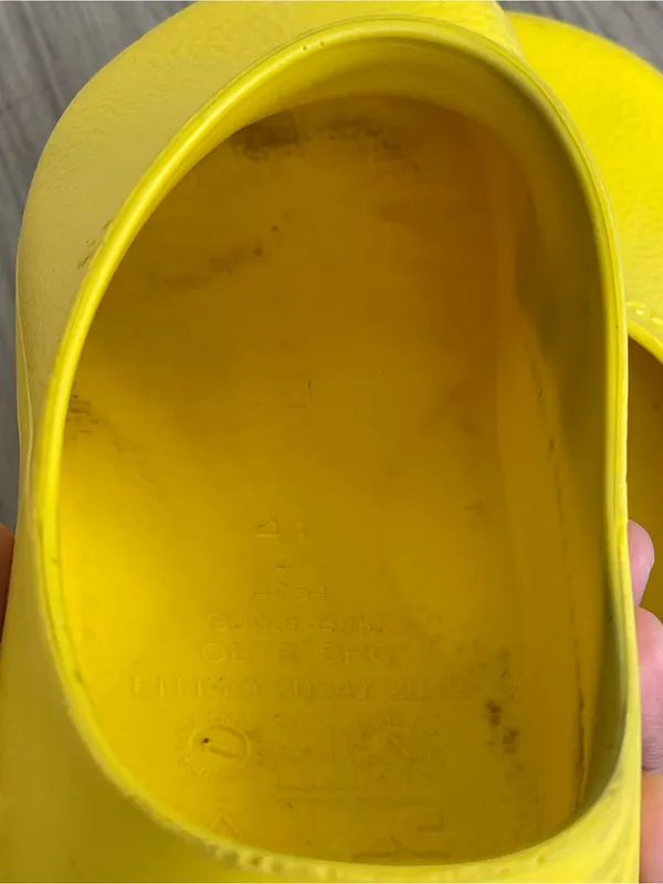 Birkenstock Yellow Slip-On EVA Clogs - Image 10