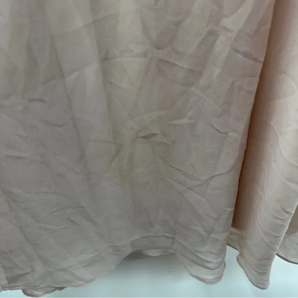Birdy Grey Gwennie Chiffon Maxi Bridesmaid Dress in Pale Blush Pink Sz S NEW‎ - Image 11