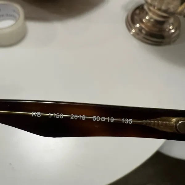 Ray Ban Glasses RB5150‎ Brown 2019 Frames only - Image 4
