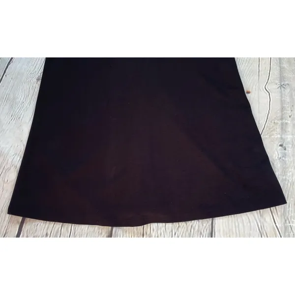 Old Navy Black Sleeveless Ruffle Trim Sheath Dress - Image 8