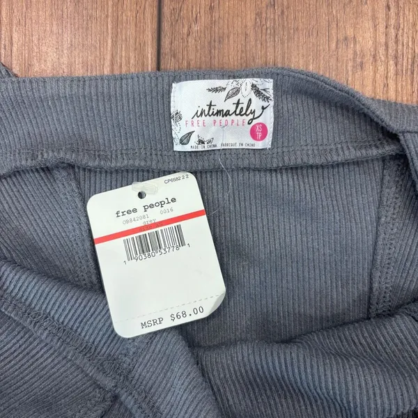 NWT Intimately Free People Teracotta Something Bout You Mini Dress Gray XS $68 - Image 5