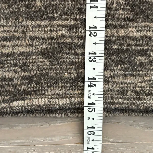 NWT PrettyLittleThing Tall Brown Knitted Mini‎ Skirt Sz 10T Wool Preppy - Image 3