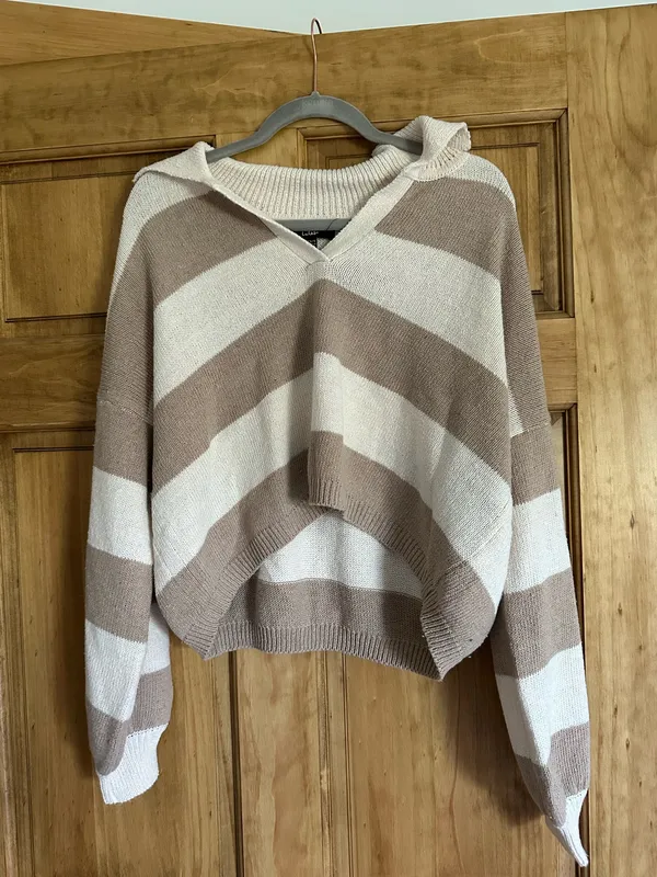 Lulus Striped Sweater - Image 4