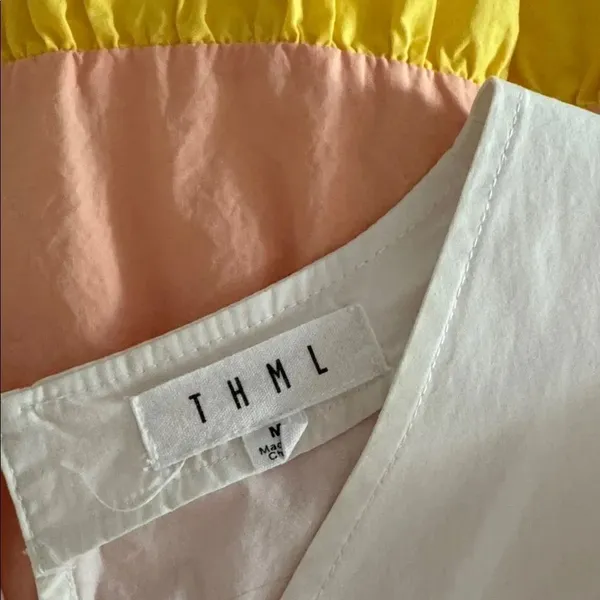 THML Multicolor Ruffle Sleeve Dress - Image 6