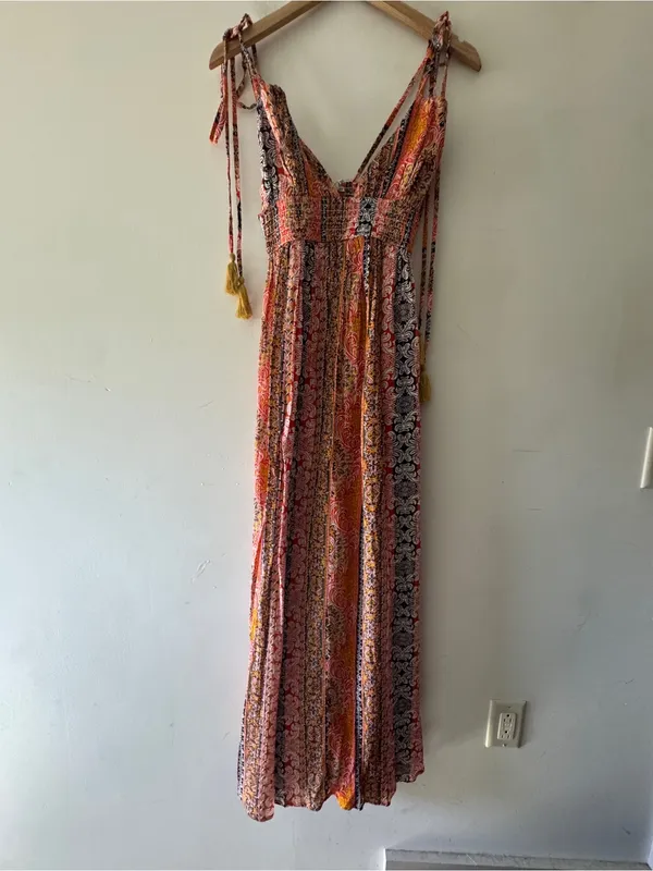 NEW!! En Creme Gorgeous Boho‎ Pattern Maxi Dress - Image 2