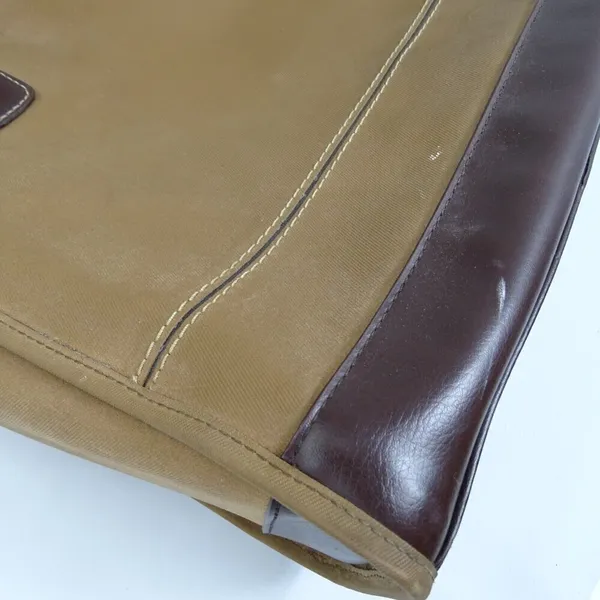 FLAWS- Diane Von Furstenberg Large Tote Shoulder Bag‎ DVF Brown Vintage - Image 4