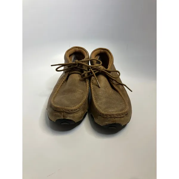 Twisted X Driving Moc Chukka Women 7 Brown Good Leather Lace Up WDM0001 - Image 2