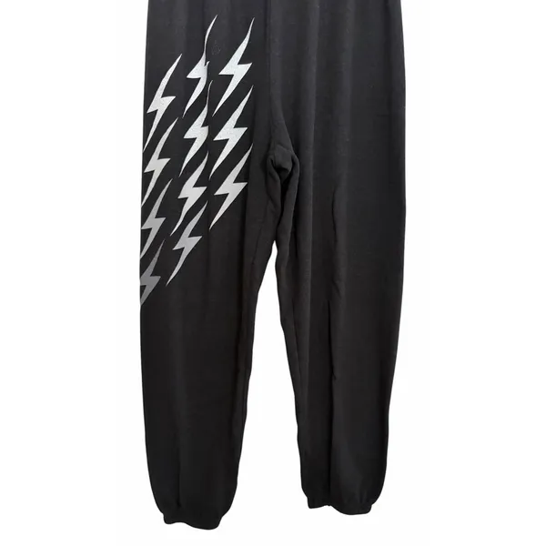 Aviator Nation Bolt Gradient Sweatpants Black/Gray Women's Size X-Large - Image 6