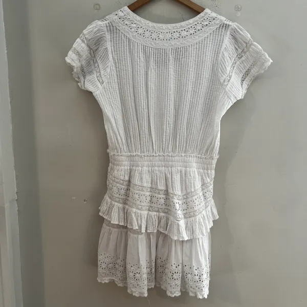 LOVESHACKFANCY- Jeromie Dress Bride Summer Cocktail Preppy Rush Sorority - Image 6