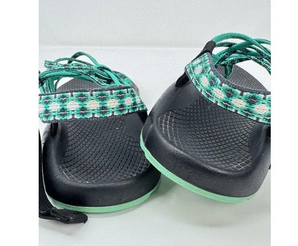 Chaco ZX/3 Womens Sandals Green Dual Adjustable Strap Classic Sport Outdoor US 8 - Image 8