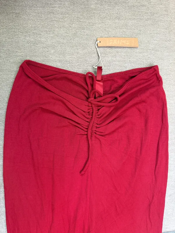 Skims Soft Lounge Maxi Skirt Women’s Red Brick - Image 2