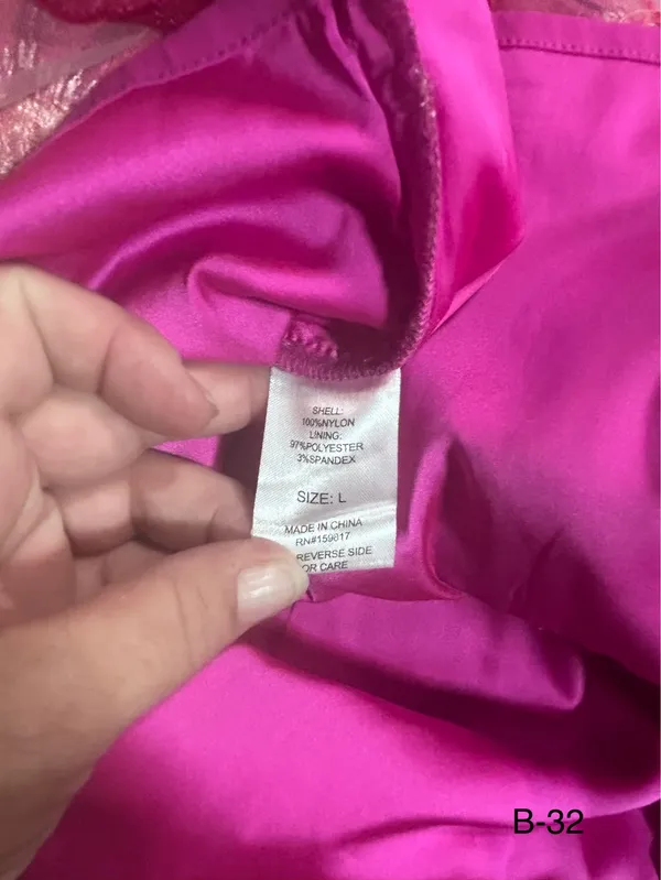 A’ltar’d State Strapless Floral Embroidered Mini Dress Pink Size L - Image 7