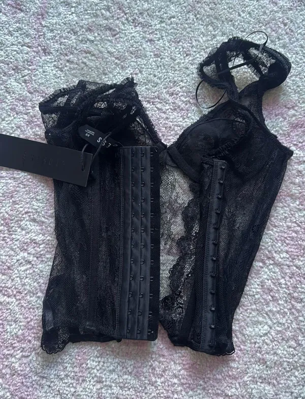 LIONESS S Black Corset - Image 2