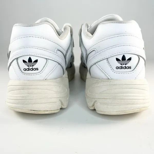 Adidas Originals Astir Casual Sneakers Tennis Shoes Triple White Women 9 - Image 4