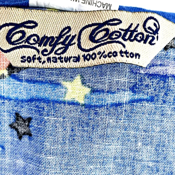 Scrub Top Comfy Cotton Halloween Castle Haunted House Pumpkins Large Med Vet - Image 4