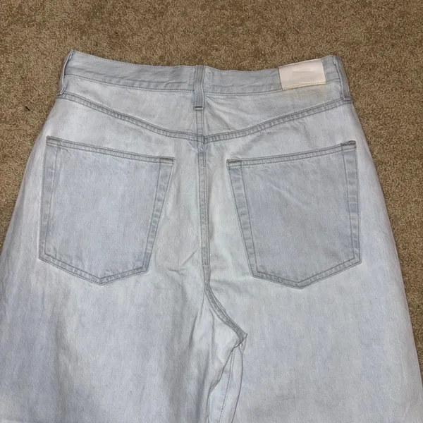 EDWIN DANI capri Barrel ankle Jean‎ light wash cropped size 30 - Image 9