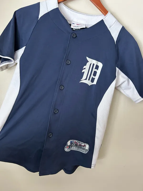 Detroit tigers shirt Blue - Image 4