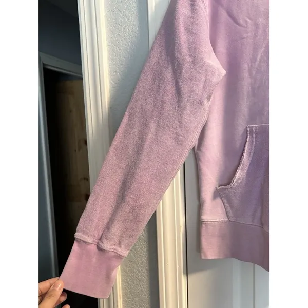 Dannijo Hoodie Womens‎ Small Purple Excellent Cotton French Terry Pullover - Image 2