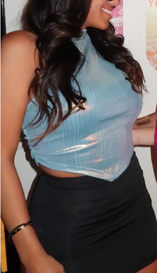 Blue Shimmer Halter Size XS - Image 3