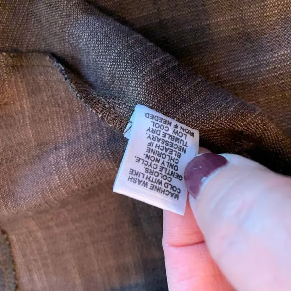 CATO L Large Brown Grommet Jacket with Mock Black Reptile Pattern Top - Image 10