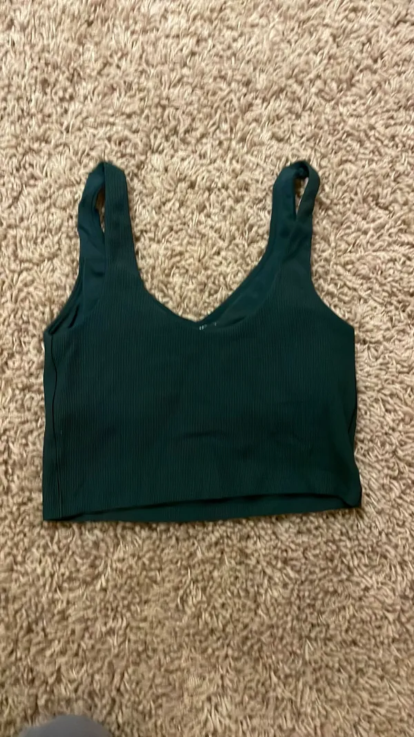 Dark Green Aerie Tank top - Image 2