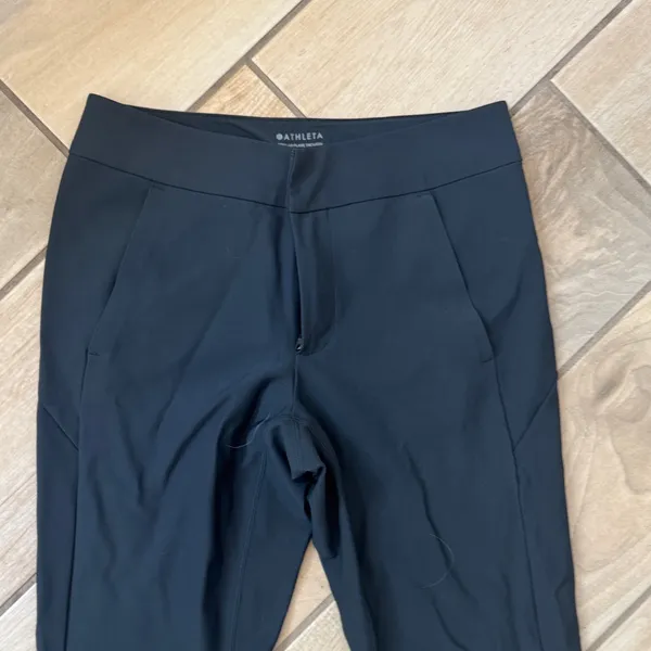 Athleta Women's Black Flared Pants / W8 - Image 3