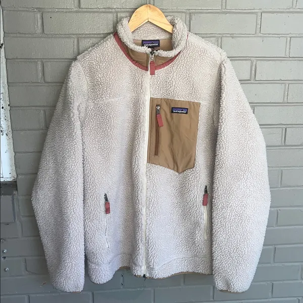 Patagonia Classic Retro-X Jacket Natural with Nest Brown XL - Image 3