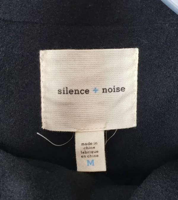 Anthropologie Silence + Noise Wool Blend Coat M - Image 3