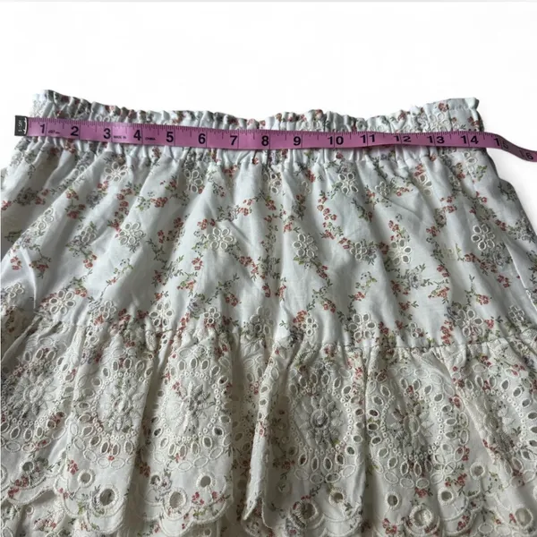Loft eyelet lace skirt - Image 4