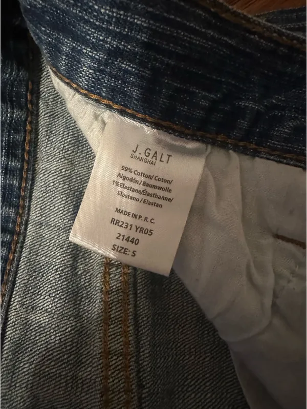 Denim Brandy Melville Skirt - Image 3