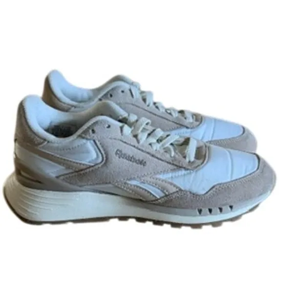 Reebok Classic Leather Beige White Sneakers Women’s Size 6 Retro - Image 6