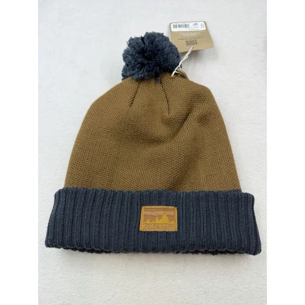 Patagonia Powder Town Beanie '73 Skyline Shelter Brown Winter Hat NWT - Image 3