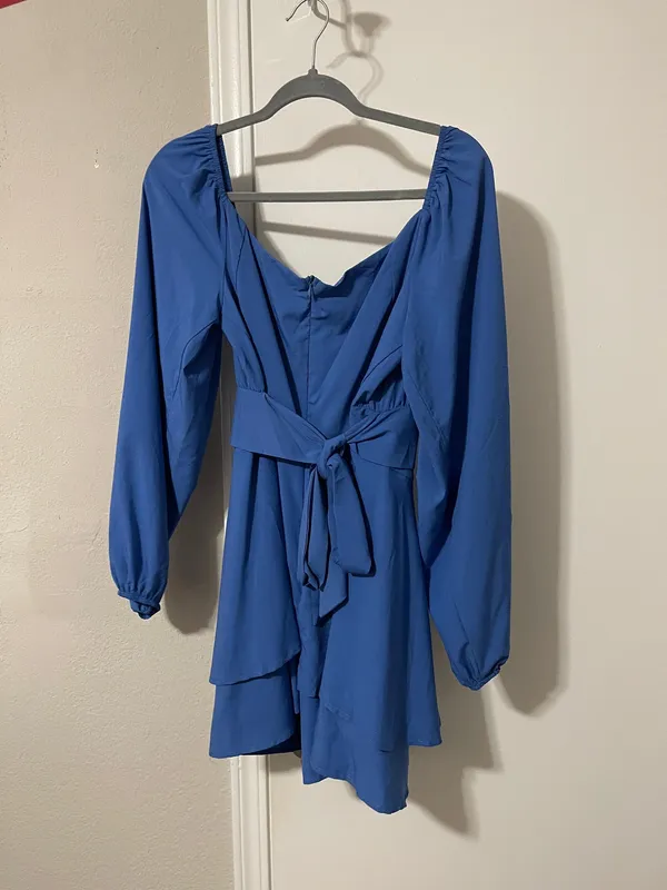 Longsleeve Blue Romper Size XL - Image 3